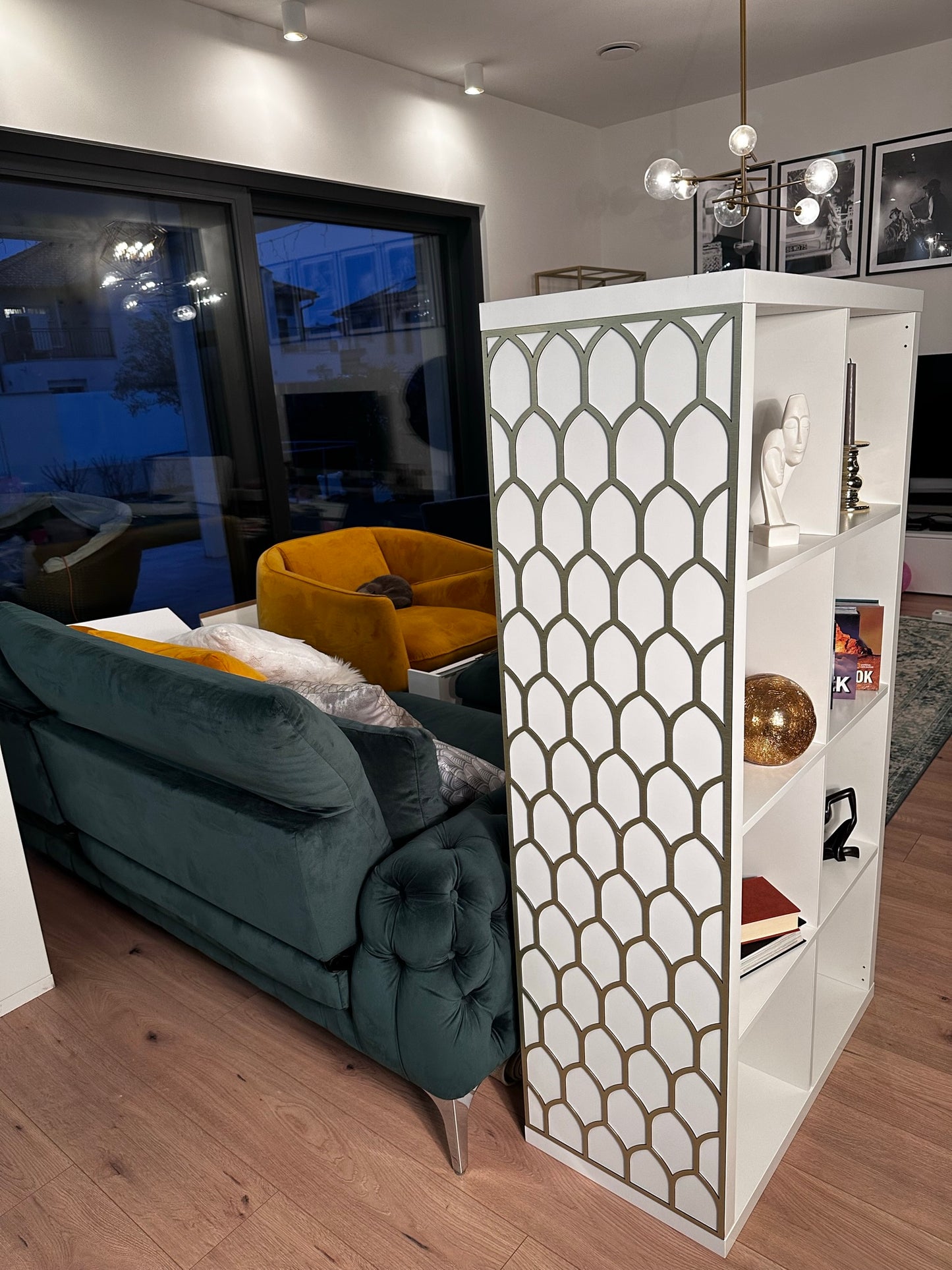 Arany Arch 3D Dekorpanel IKEA KALLAX 2x4 rendszerezőre