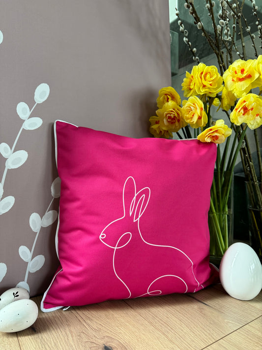 Bunny cushion cover (multiple colors)