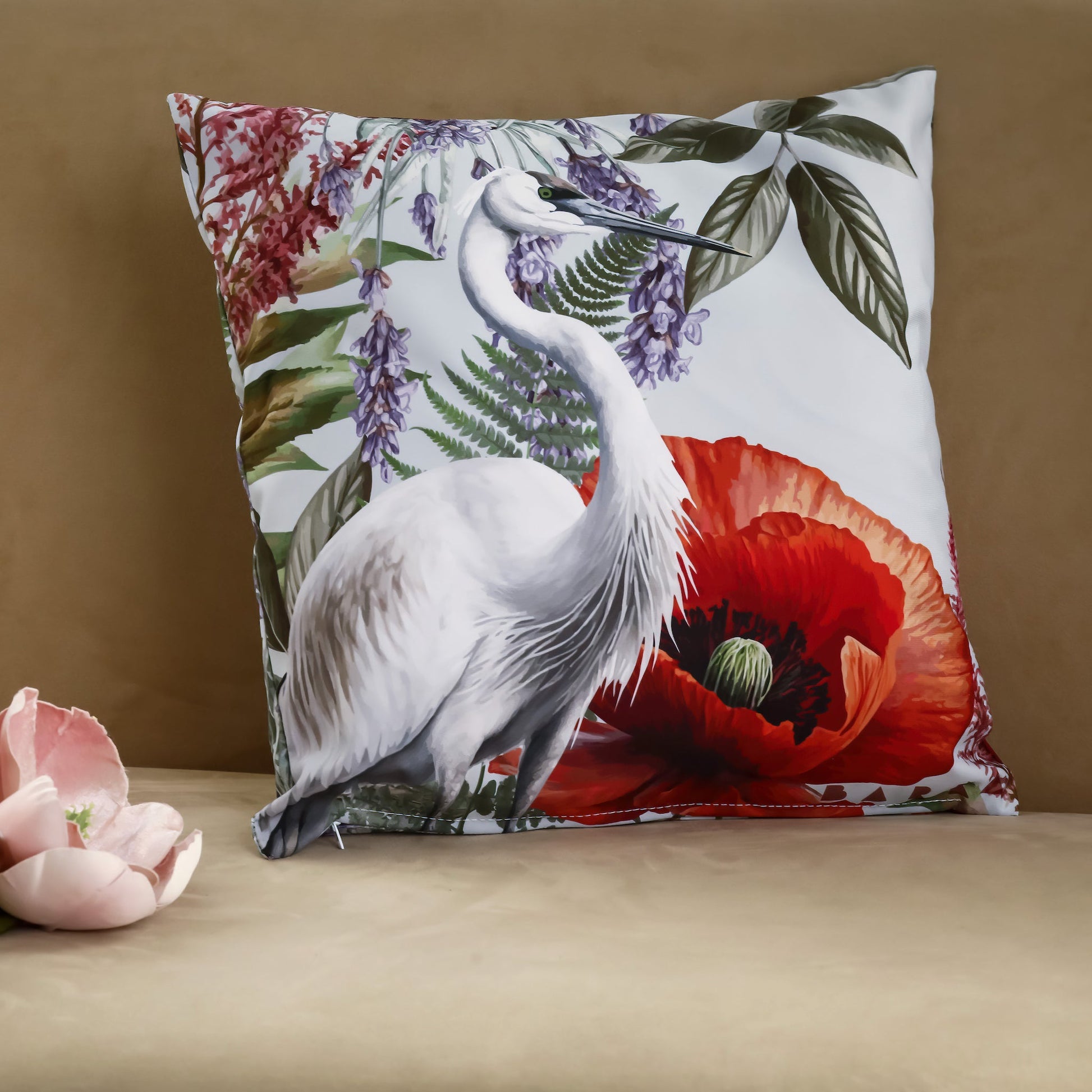 Barka pillowcase Heron